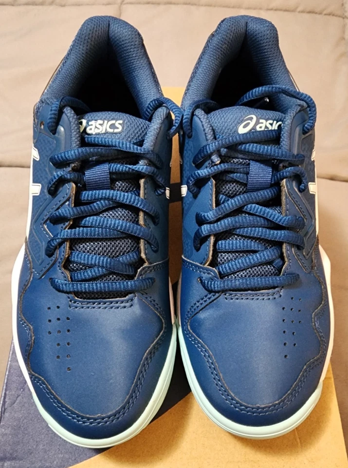 Zapatillas de tenis para mujer ASICS® 6 B GEL-Dedicate™ 7 en índigo claro/blanco Foto 4 de 4