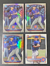 JAXON WIGGINS (4ct) 2023 Bowman Chrome Draft 1st REFRACTOR SP Chicago Cubs 2025