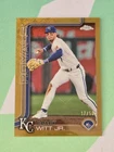 Bobby Witt Jr 2025 Topps Chrome #93 Gold Logofractor #'d 17/50