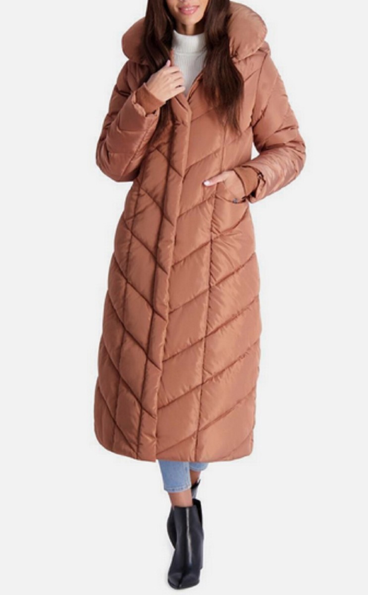 Womens Jacket Steve Madden Chevron Puffer Coat Steve Madden Women's Winter  Church Rain Puffer Parka Quilted Hood