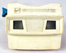 1970s View Master Viewer Red White Blue Lever GAF Vintage