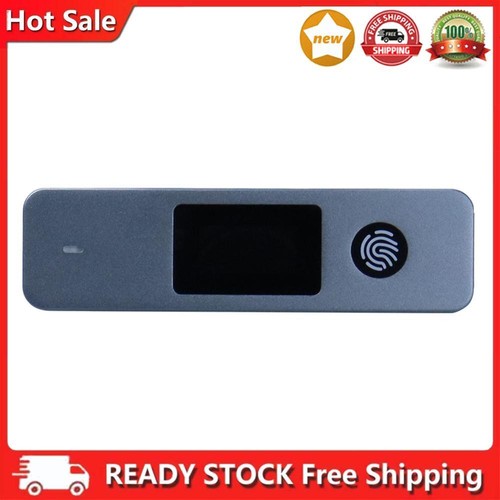 SSD Enclosure M-Key B +M Key Visual Fingerprint Encrypted for 2230 2242 2280 SSD