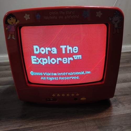 Vintage Emerson DORA The EXPLORER CRT 13" TV Television Retro Tested - Picture 11 of 11