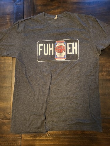 Oskar Blues Brewery Dale's Pale Ale "Fuhcaneh" Men's L T Shirt