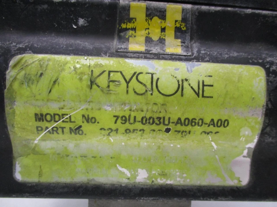 Actuador neumático Keystone 79U-003U-A060-A00 con válvula de mariposa Foto 2 de 4