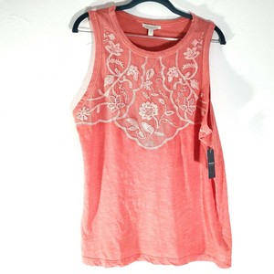 lucky brand applique tank