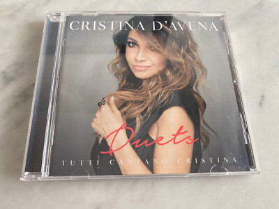 CD CRISTINA D'AVENA DUETS ''TUTTI CANTANO CRISTINA'' ITALIEN 2017