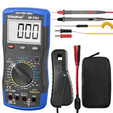 HoldPeak Automotive Multimeter Voltmeter Tachometer Dwell RPM Ohm Digital Tester