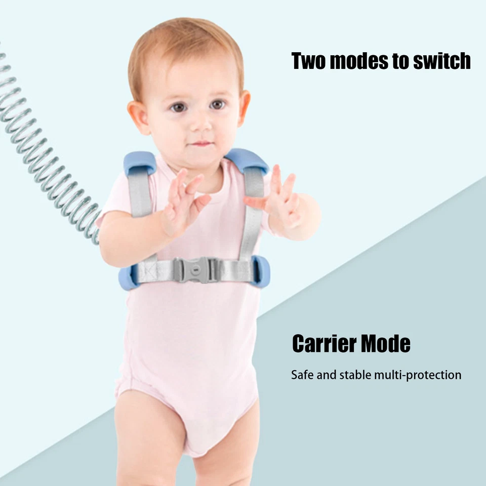 Anti Lost Toddler Leash with Harness, Anti Lost Wrist Link for Child Kids Baby - Image 3 of 4