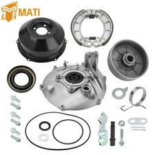 Rear Brake Drum Hub Plate Cover Shoes Assy for Honda Foreman 400 450 TRX400/450