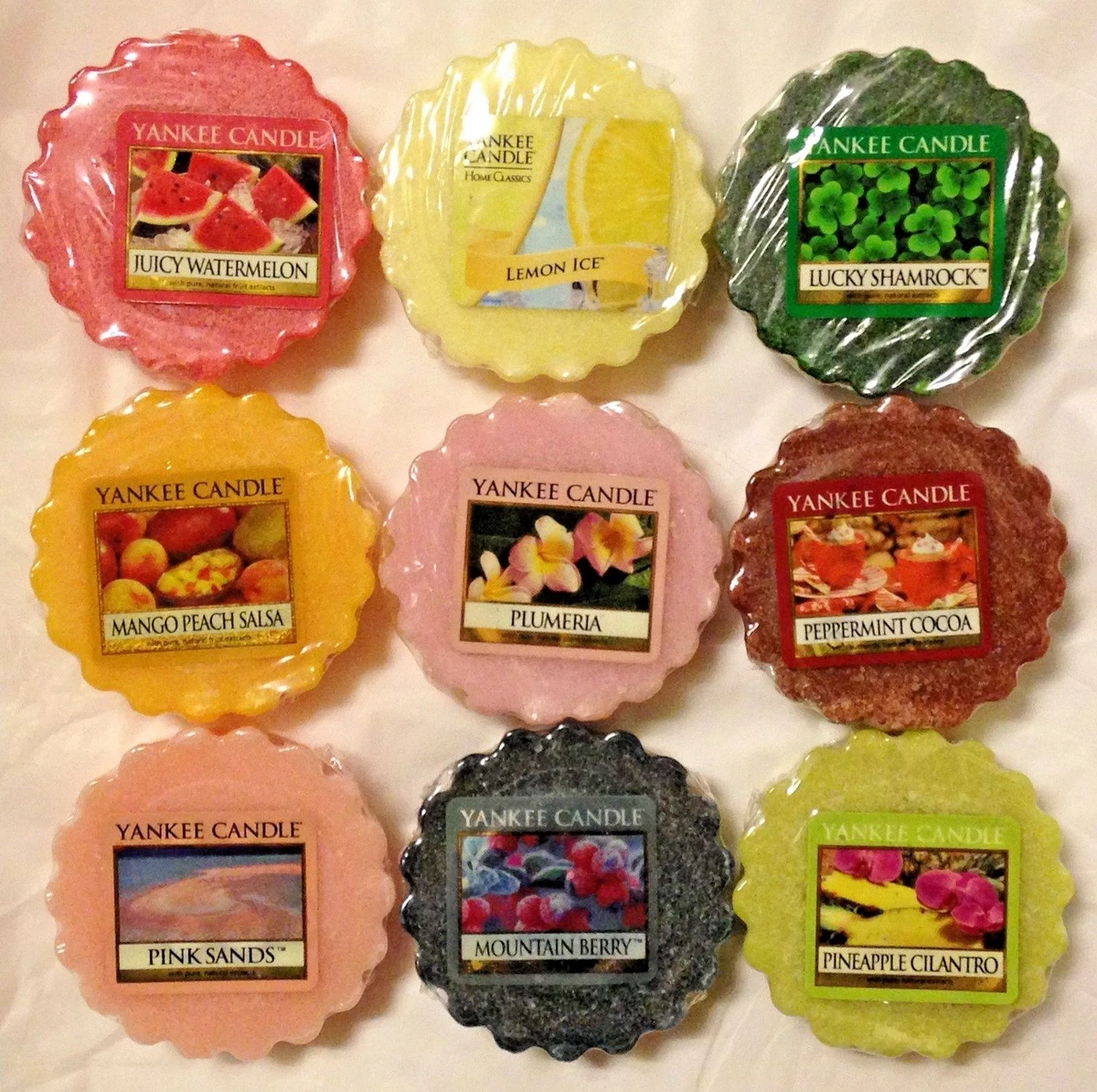 J-Q) Yankee Candle TARTS WAX MELTS Single Tart VARIETY (J - Q