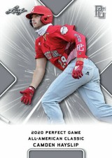 CAMDEN HAYSLIP 2020 LEAF PERFECT GAME NIKE ALL-AMERICAN ROOKIE CARD! MINT!