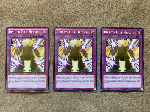 Yu-gi-oh Shining Victories Carte Yu-Gi-Oh! Rise To Full Height SHVI-EN077 - Shining Victories 1st Edition Jeu De Cartes Collection
