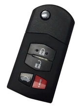 OEM ELECTRONIC 4 BUTTON REMOTE FLIP KEY FOB FOR 2006-2008 MAZDA MAZDASPEED 6 