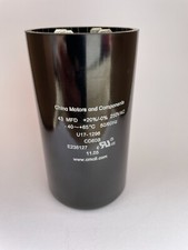 43 mfd capacitor motor start 250VAC Uses: pumps, fans, compressors many more