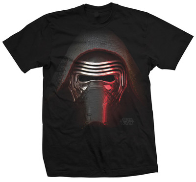 Star Wars Kylo Big Head T-Shirt Uomo – 100% Cotone, Manica Corta, Taglie S-XL, Ufficiale - 3