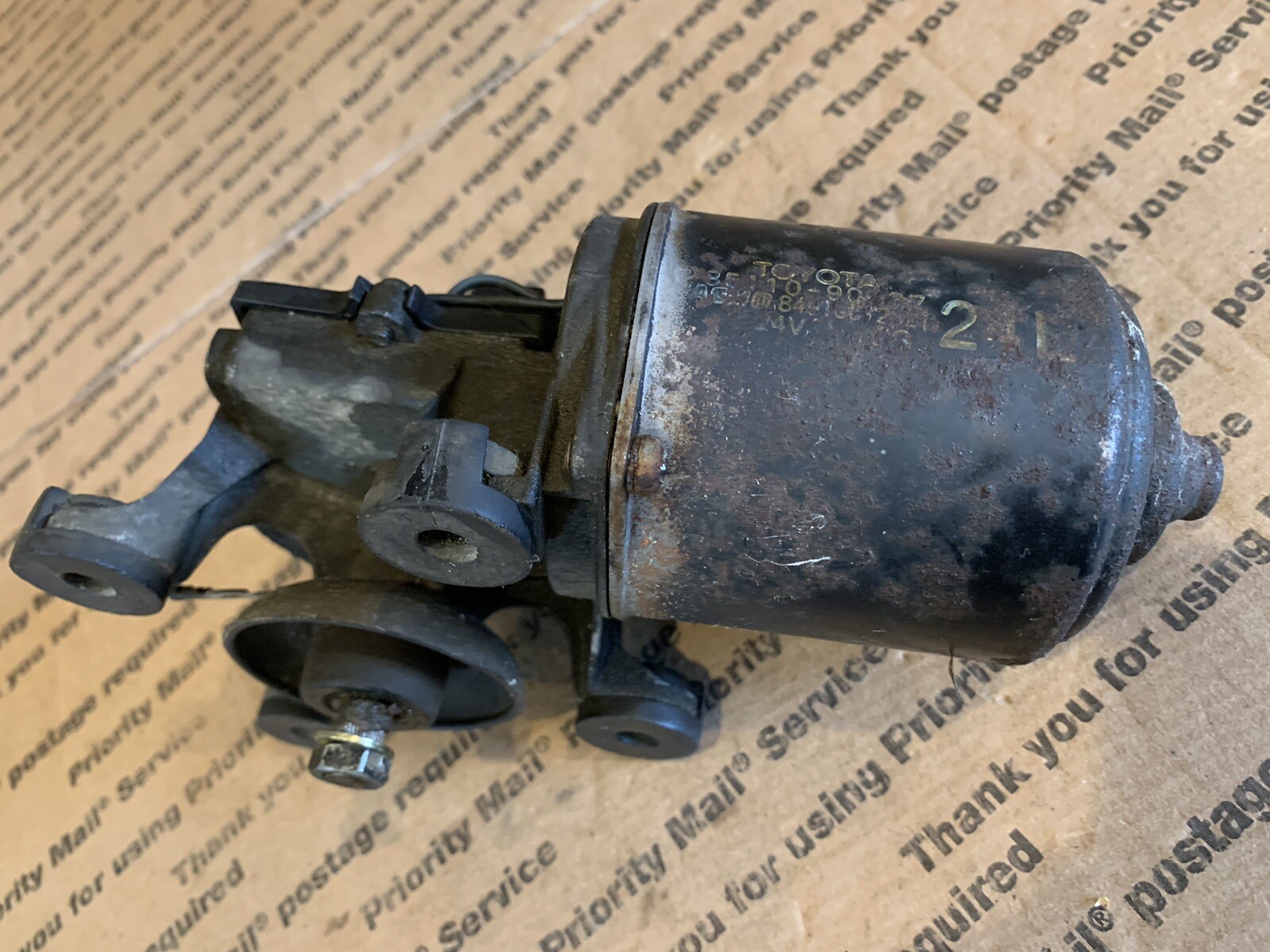 Toyota Land Cruiser FJ60 Wiper Motor 85110 90K07 Tested Works 198587