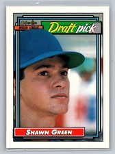 1992 O-Pee-Chee Shawn Green ROOKIE CARD #276 - Toronto Blue Jays
