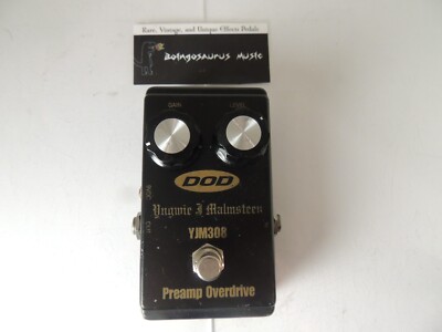 DOD YJM308 Yngwie Malmsteen Signature Overdrive Effects Pedal Free