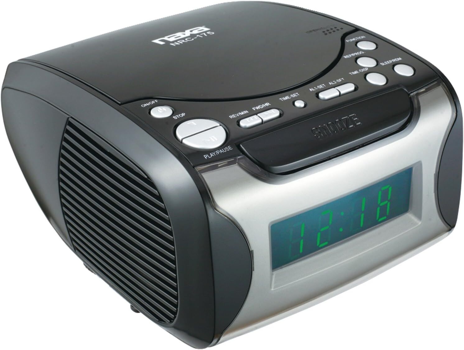 Cd Player Dual Alarm Clock Radio Usb Charge