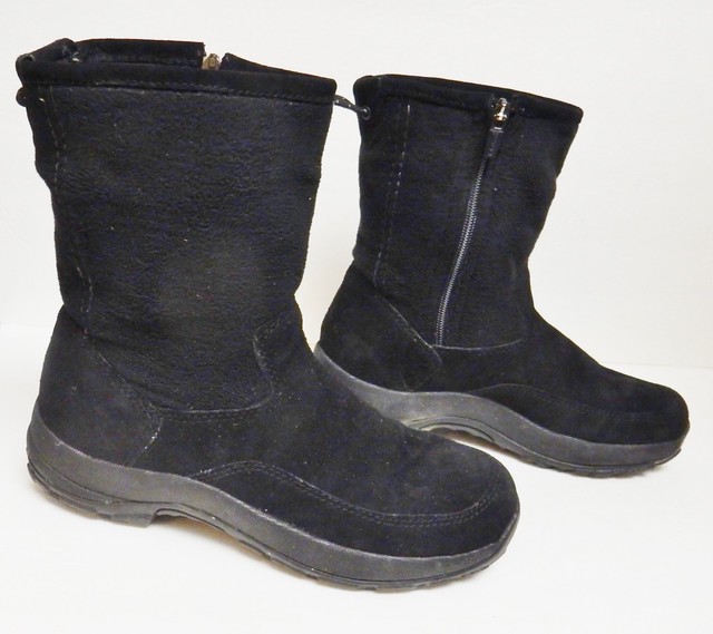 bean boots black