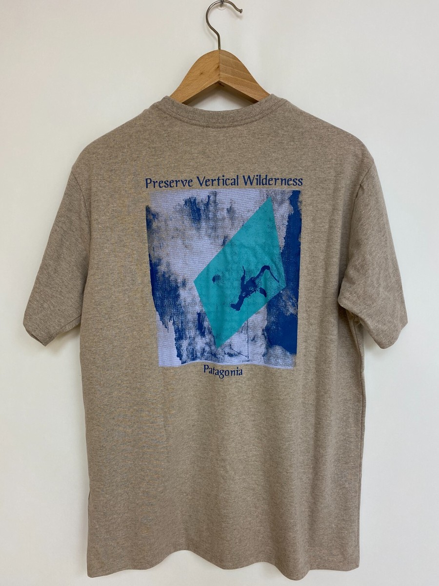 PATAGONIA Last Ascent Pocket Responsibili-Tee Preserve Vertical 