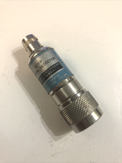 HP 423B Coaxial Crystal Detector 10mhz - 12.4ghz for sale online | eBay