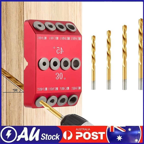 30/45/90 Degree Drill Guide CNC Drill Guide Jig Hole Puncher DIY