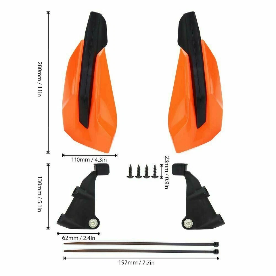 Hand Guards Protector For Husqvarna TC 125 250 TX 125 300 300i TE 125 250 300 — 第 2/4 张图片