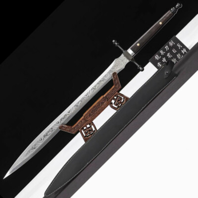 Wonderful King Jian Sword Katana Sharp High Mananese Steel Blade Battle Ready Fu