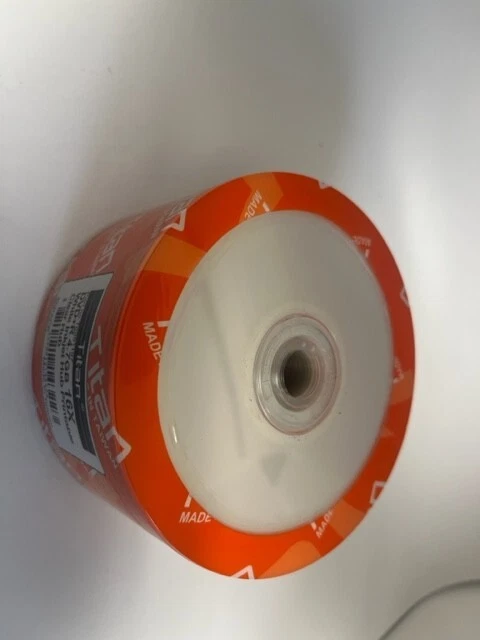 50 New Top Quality TITAN DVD+R, 16X, WHITE INKJET PRINTABLE,T6991197, FREE SHIP - Image 2 of 2