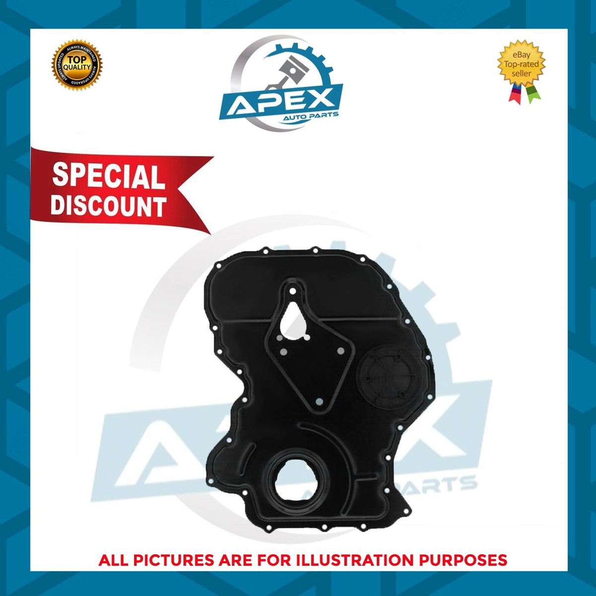 FOR FORD TRANSIT TIMING CHAIN COVER CASE 2.2 RWD MK7 MK8 FOR