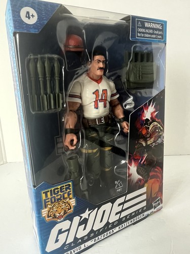 GI Joe Classified Series 6" 054 Tiger Force David L Bazooka Katzenbogen New - Picture 7 of 10