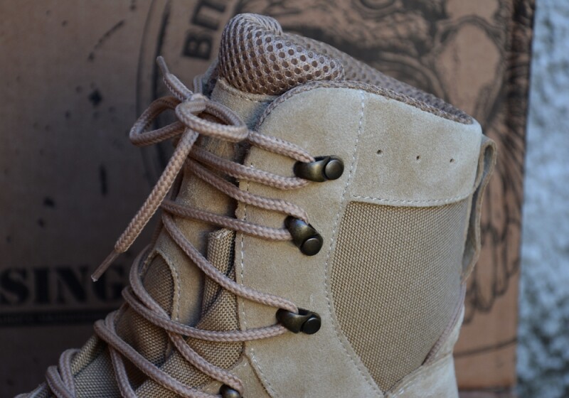 Bottes Tactiques GARSING - Style Militaire Desert - Tailles 41 à 50 - Neuf Sous Emballage