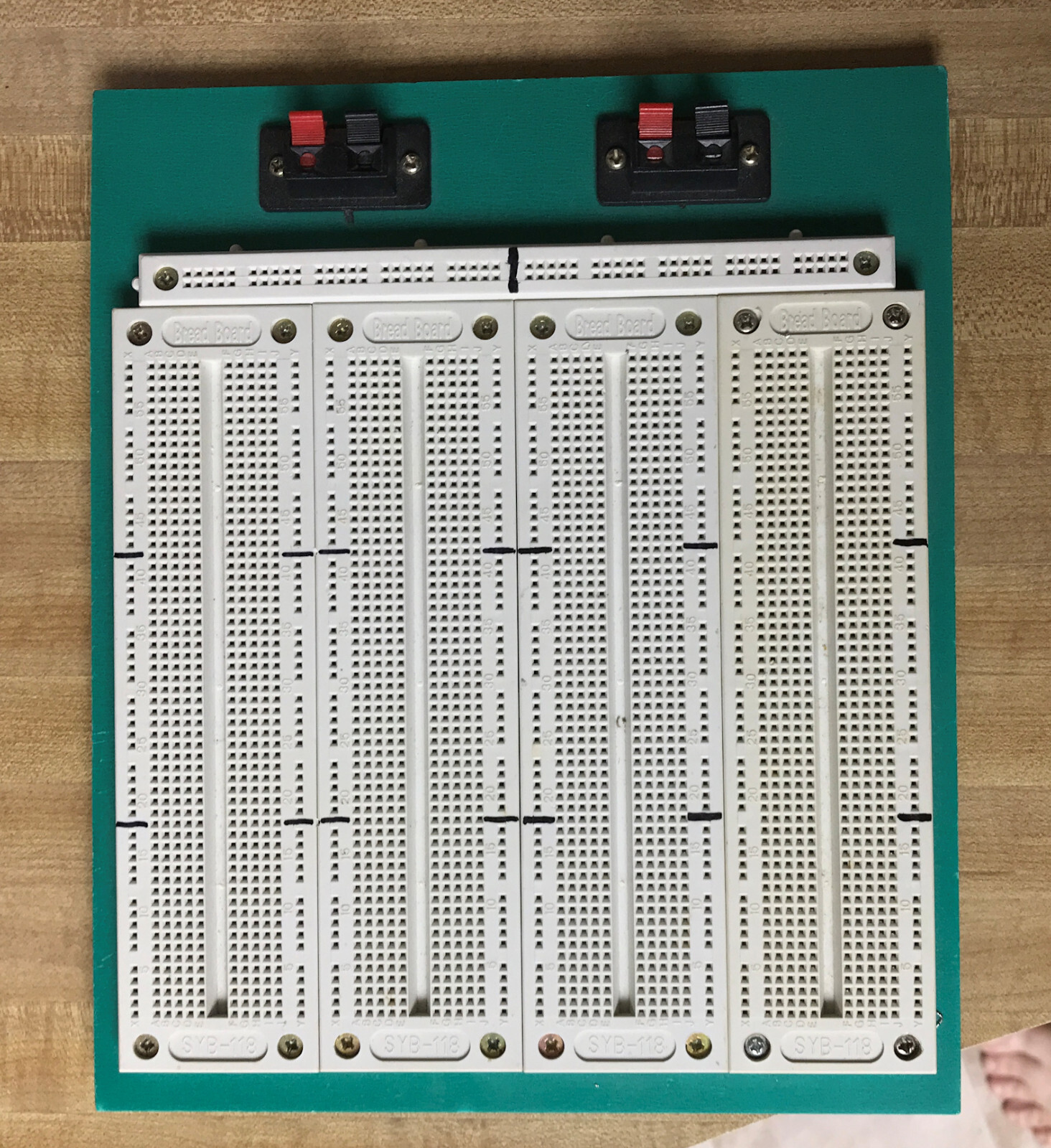 Large 4 Tiered Prototyping Breadboard Pegboard | eBay