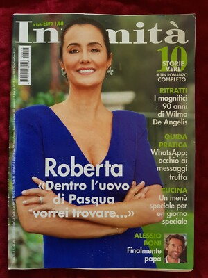 ITALIENISCHES MAGAZIN INTIMITA N 15 4/20 ROBERTA CAPUA WILMA DE ANGELIS TIMPERI
