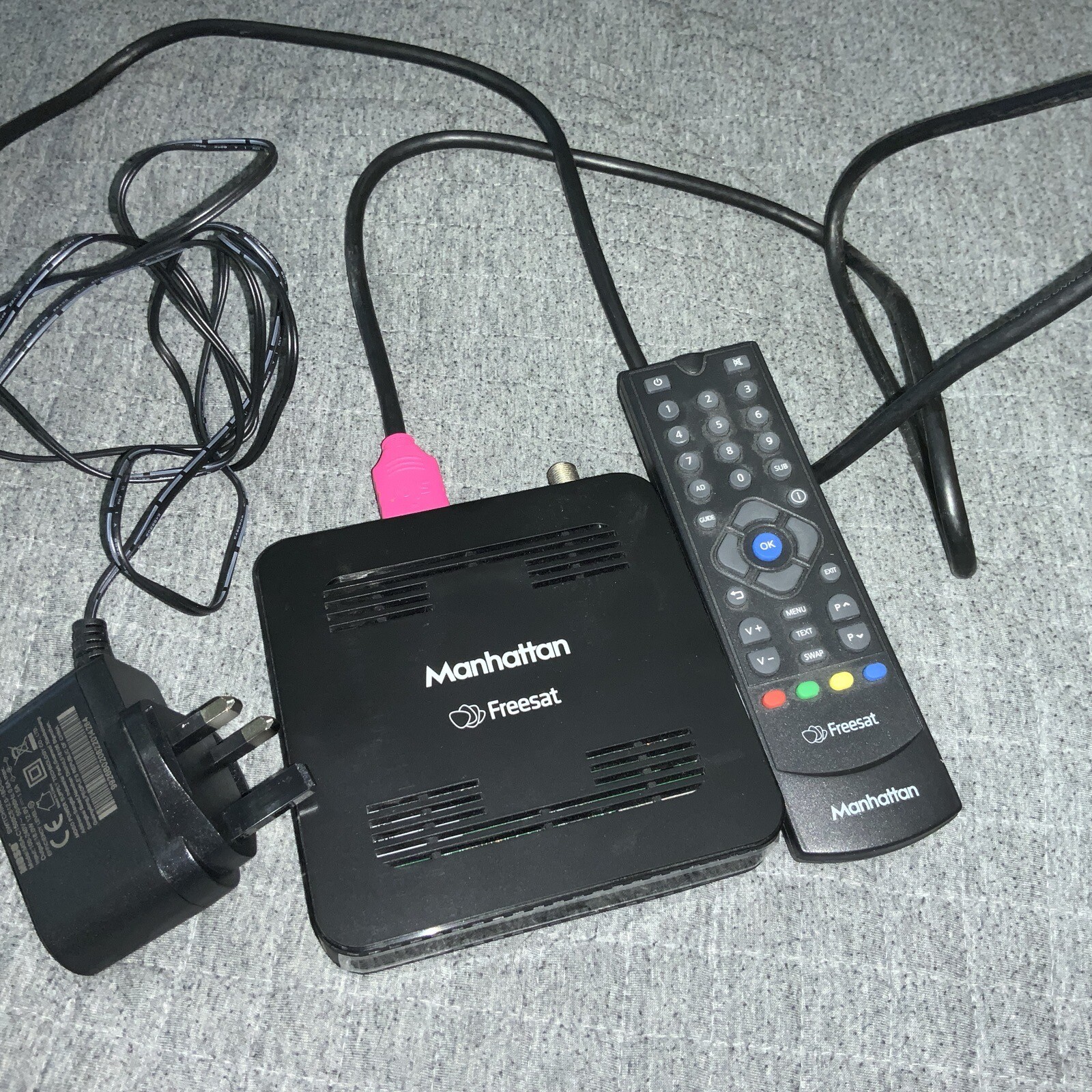 Manhattan Freesat box Black eBay