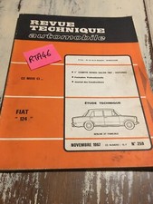 Revue technique Fiat 124