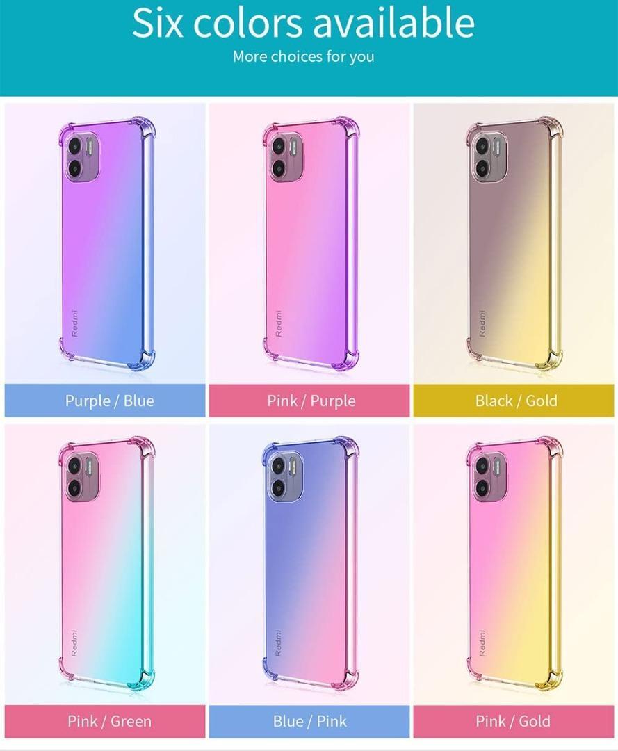 Cover con Collana per Xiaomi Redmi A1/Redmi A2,Custodia Silicone Liquido con cordini,Custodie con Regolabile Collana Antiurto AntiGraffio Case con Laccio Tracolla per Xiaomi Redmi A1/Redmi A2,Pink