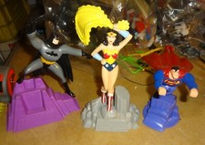 dc 1998 kraft dinner mac cheese justice league set batman superman wonder woman