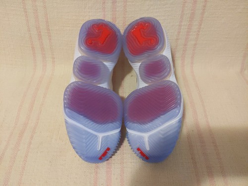 Nike LeBron James 16 Low Draft Night White Red Ice Gold LBJ CI2668 100 Size 8.5 - Picture 9 of 12