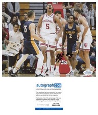 Malik Reneau Indiana Basketball Star signed autograph 8x10 photo ACOA Montverde