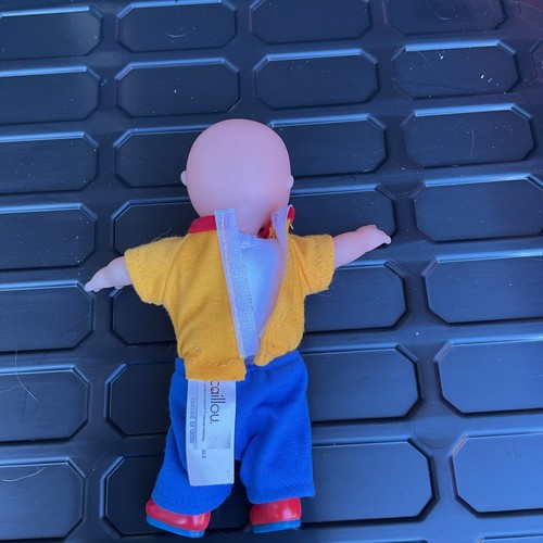 Caillou Doll 2012 Vinyl Plush Removable Clothes Small 7” - Picture 4 of 5