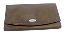 Vintage Rolfs Genuine Leather Women  s Wallet Bill Fold Clutch Checkbook Cover