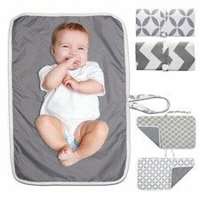 Newborn Baby Portable Foldable Washable Travel Nappy Diaper Changing Mat 60*35cm