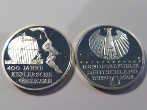 SPLENDIDE MONNAIE 10 € ARGENT 2009 ALLEMAGNE 925/1000 - COMMÉMORATIVE - SPL