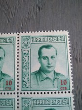 TIMBRE ESPAGNE ESPANA CORREOS ARRIBA ESPAÑA.JOSE ANTONIO. SIN VALOR POSTAL RARE