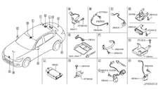 Nissan / Inifniti Lane Departure Camera PART # 284N1-4GA0B