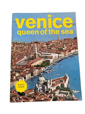Venice Queen of the Sea Vintage 1972 Tour Book Travel Storti Guides