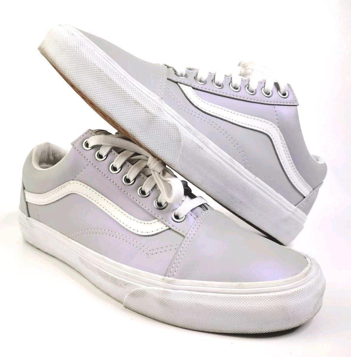 Vans Oldol Skoolers Sneak Mutedo Grigioizzato Meta Uomoia Tag 8 5na Donnaa Ta